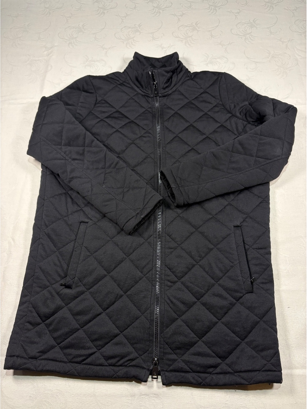 Lauren Ralph Lauren Womans Black Quilted Jacket Size Small